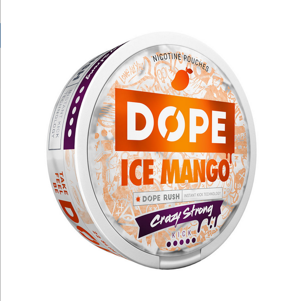 DOPE Ice Mango Crazy Strong (Mango) - Nikotiinipussit