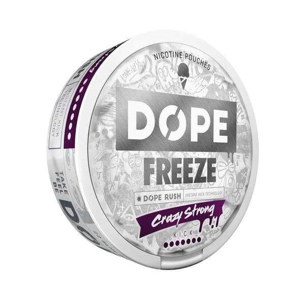 DOPE Freeze Crazy Strong (Minttu) - Nikotiinipussit