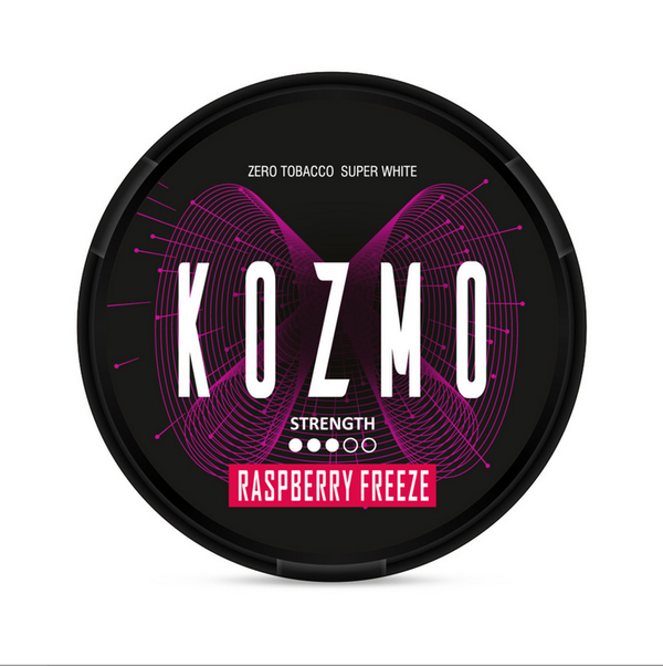 KOZMO Raspberry Freeze (Vadelma) - Nikotiinipussit